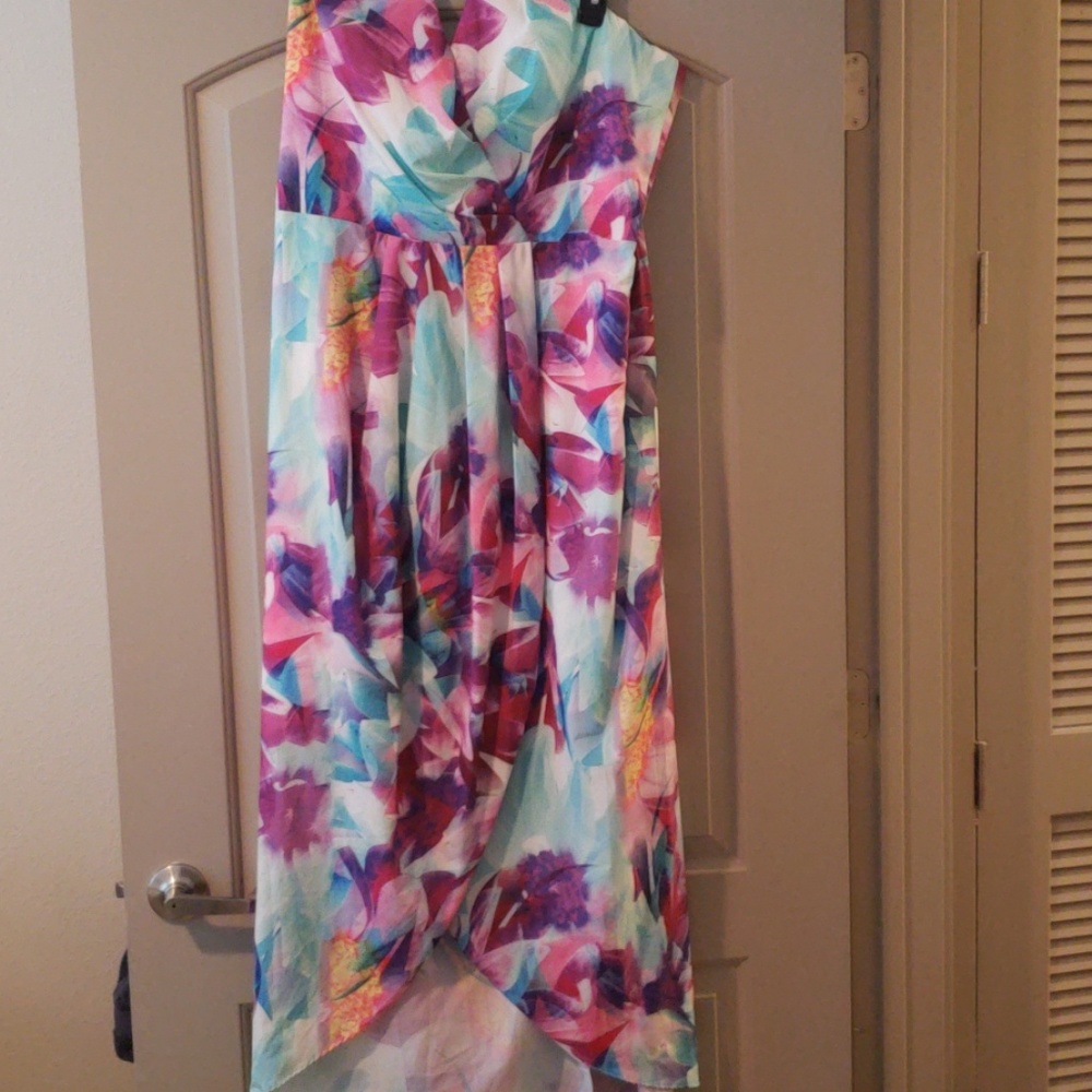 City Chic Strapless Dress